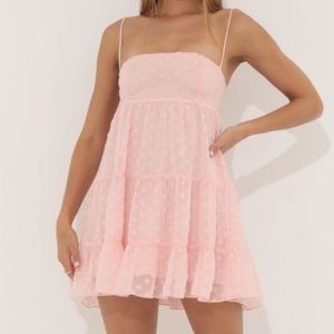 Cindy Chiffon Clover Dress
